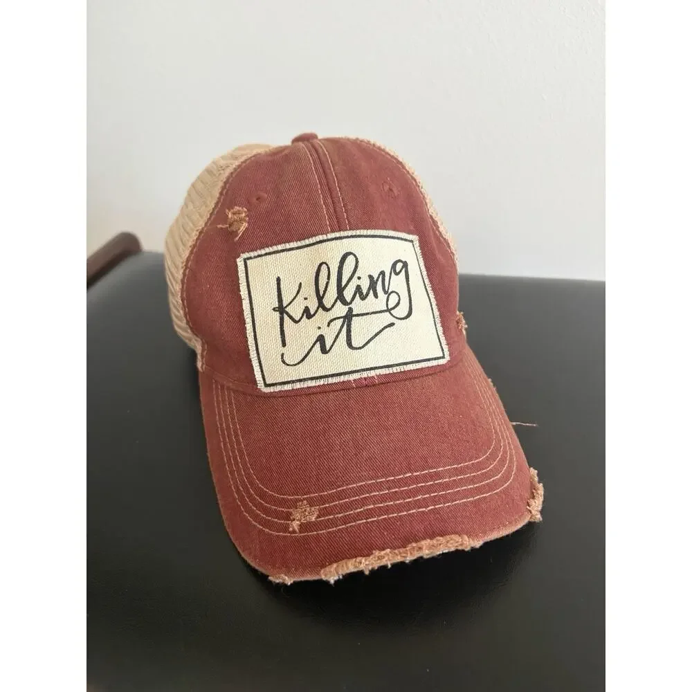Killing It Women's adjustable Mesh Baseball Cap - Picture 2 of 5